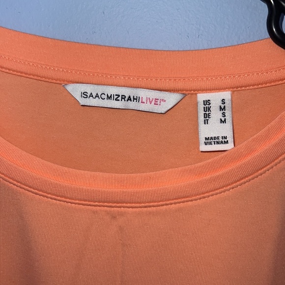 NWT! Isaac Mizrahi Asymmetrical Long Sleeve Shirt - Picture 5 of 6